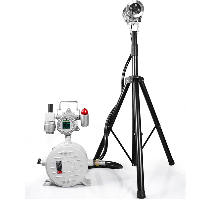  移动在线式复合气体探测器